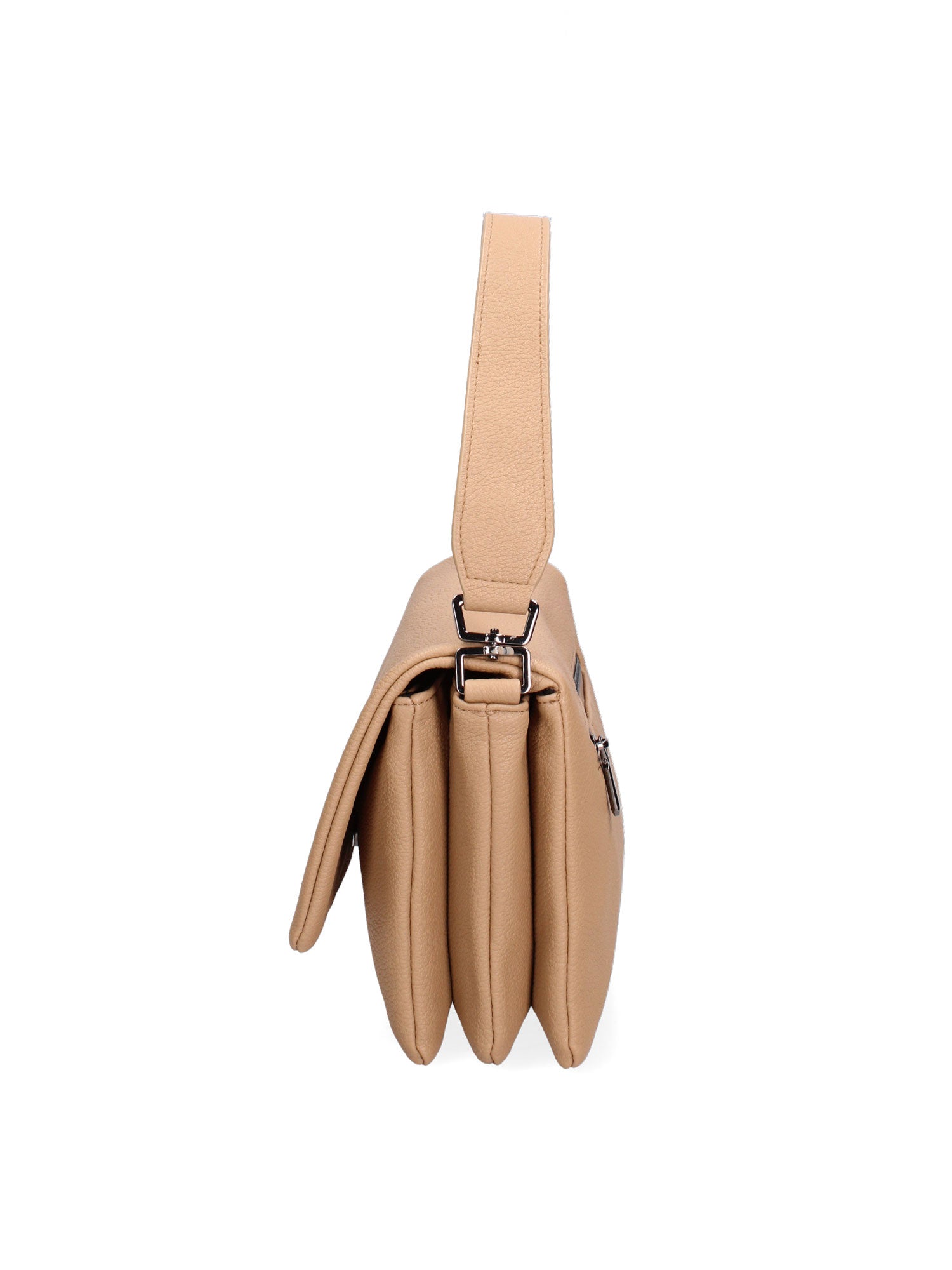 Borsa a spalla da donna Ecopelle vegana 637-1-CAFFELATTE Diana&co