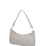 Oriane Borsa a spalla da donna Vera Pelle 07400-D86 GRIGIO PERLA Gave Lux