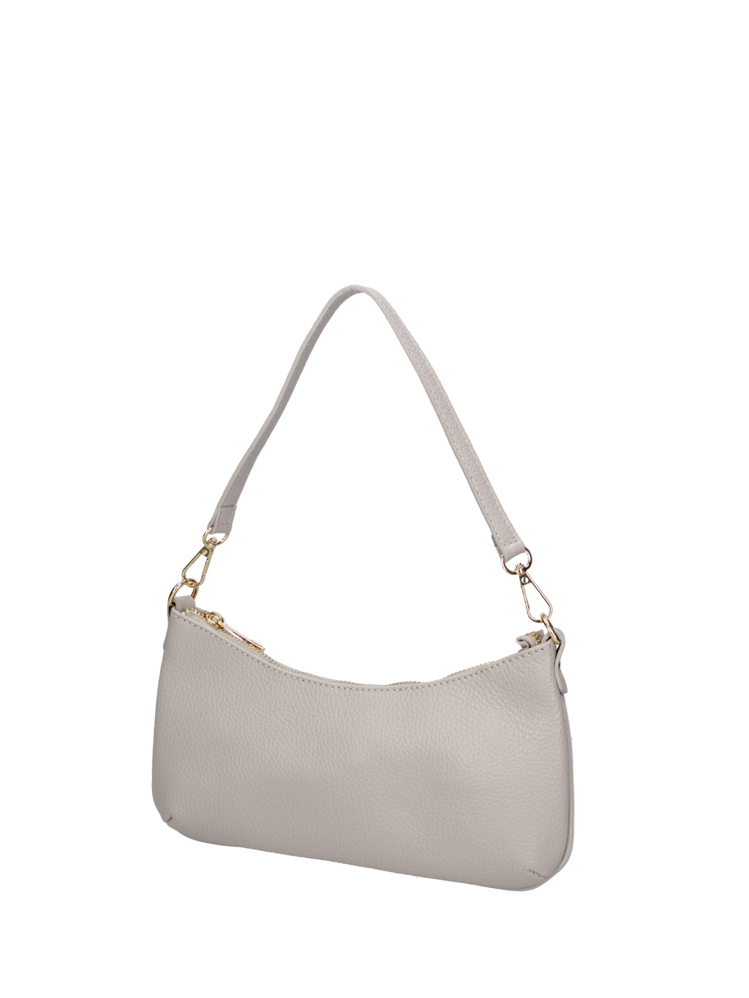 Oriane Borsa a spalla da donna Vera Pelle 07400-D86 GRIGIO PERLA Gave Lux