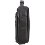 Borsa a tracolla uomo in pelle PU Casual PCL3004-BLACK Northampton Polo Club