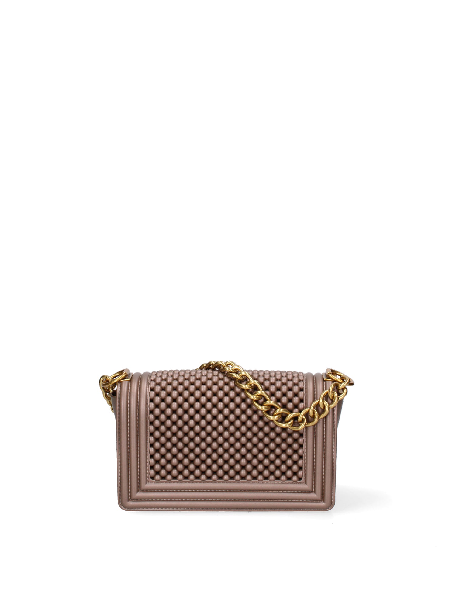 Borsa a mano da donna 100% Pvc FLAT-S-BALL 24-BRONZE - LIGHT OTTONE Marc Ellis
