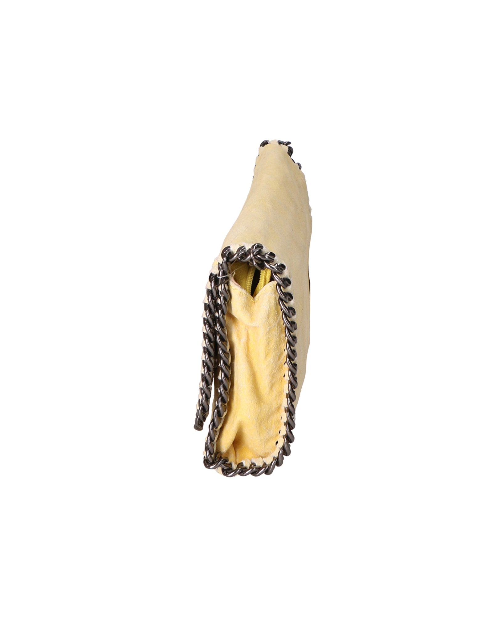 Livorno Borsa a Spalla Donna Vera Pelle 1144-GIALLO Gave Lux
