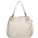 Ereba Borsa a mano da donna Made in Italy 100% pelle 3305-S37 LATTE Gave Lux
