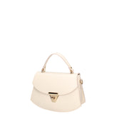 Borsa a mano da donna 100% vera pelle 07202-P 602 BEIGE Roberta Rossi
