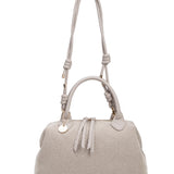 Borsa a mano da donna 100% pelle vegana PU 749-1PT-BEIGE Diana&co