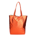 Iride Borsa a mano da donna 100% pelle 05921-DL35 ARANCIO Gave Lux
