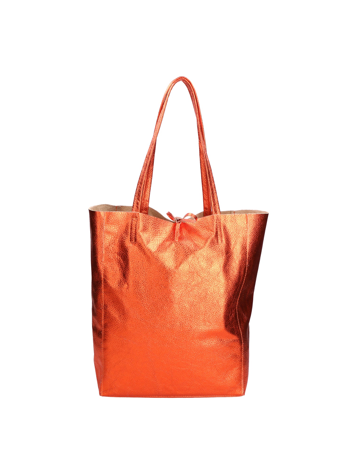 Iride Borsa a mano da donna 100% pelle 05921-DL35 ARANCIO Gave Lux