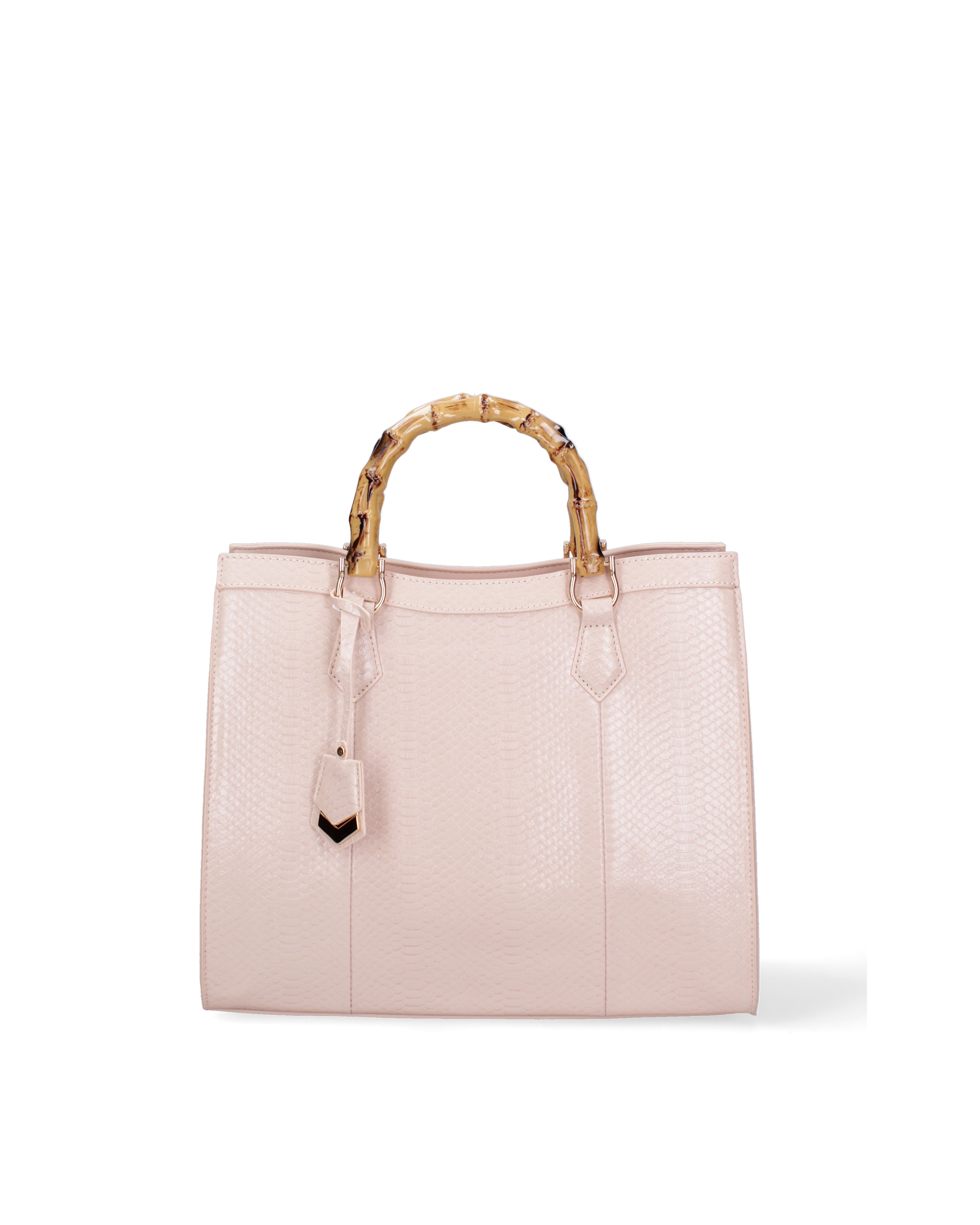 Borsa a spalla da donna Ecopelle vegana DC3333-3-NUDE Diana&co
