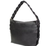 Umbria Borsa a spalla da donna Vera pelle 07169-NERO BLACK Gave Lux