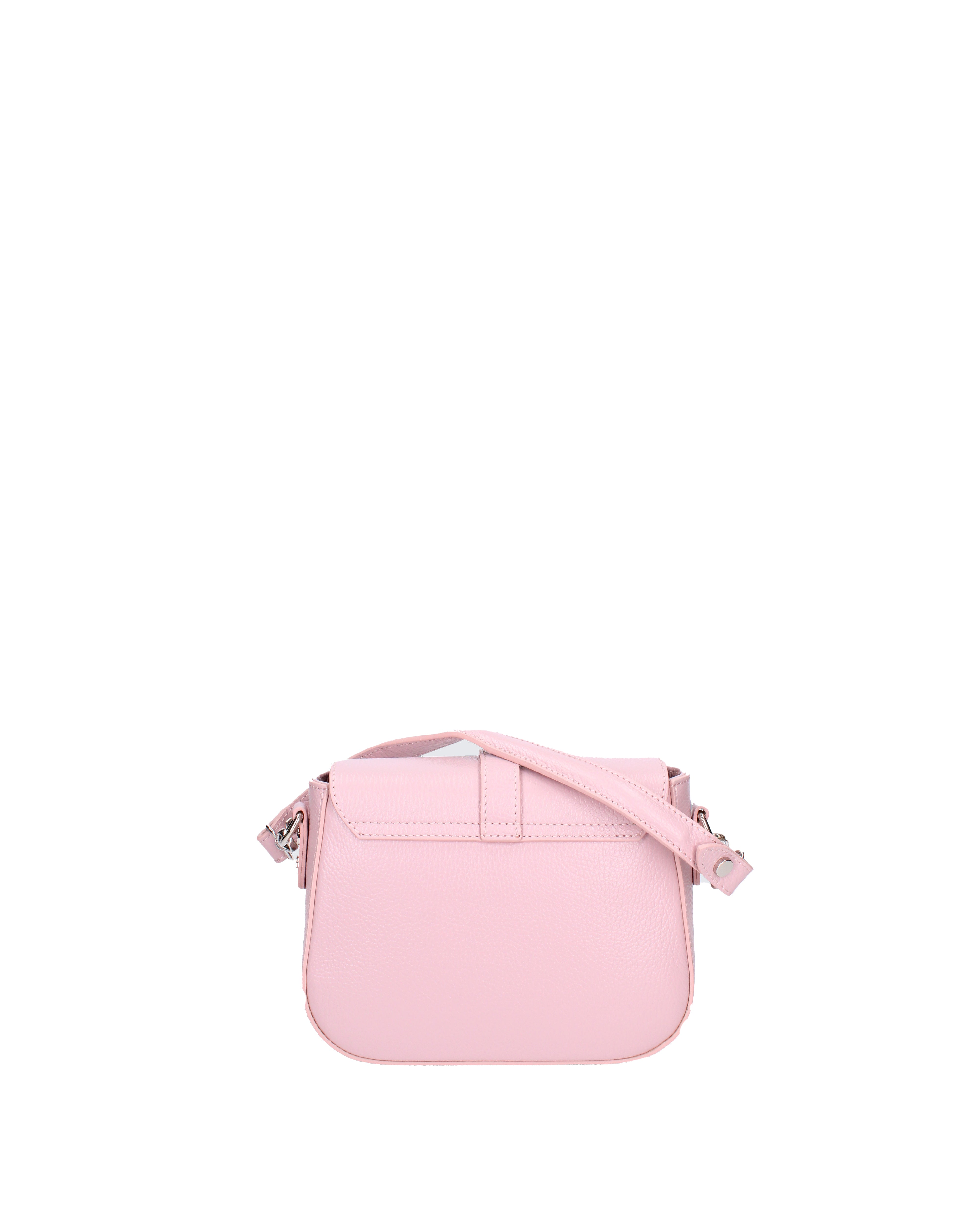Borsa a tracolla da donna Vera pelle 07203-D56 PINK Roberta Rossi