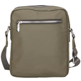 Borsa a tracolla uomo 100% pelle PU PCL3016-GREEN Northampton Polo Club