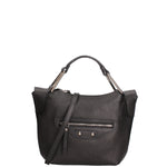 Borsa a mano da donna Vera pelle 07236-D28 NERO Roberta Rossi