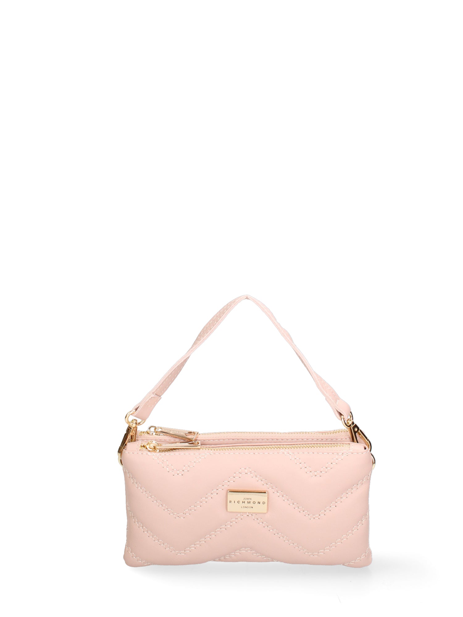 Borsa a spalla da donna Vera pelle JR-W-1109SA-NUDE-GOLD John Richmond