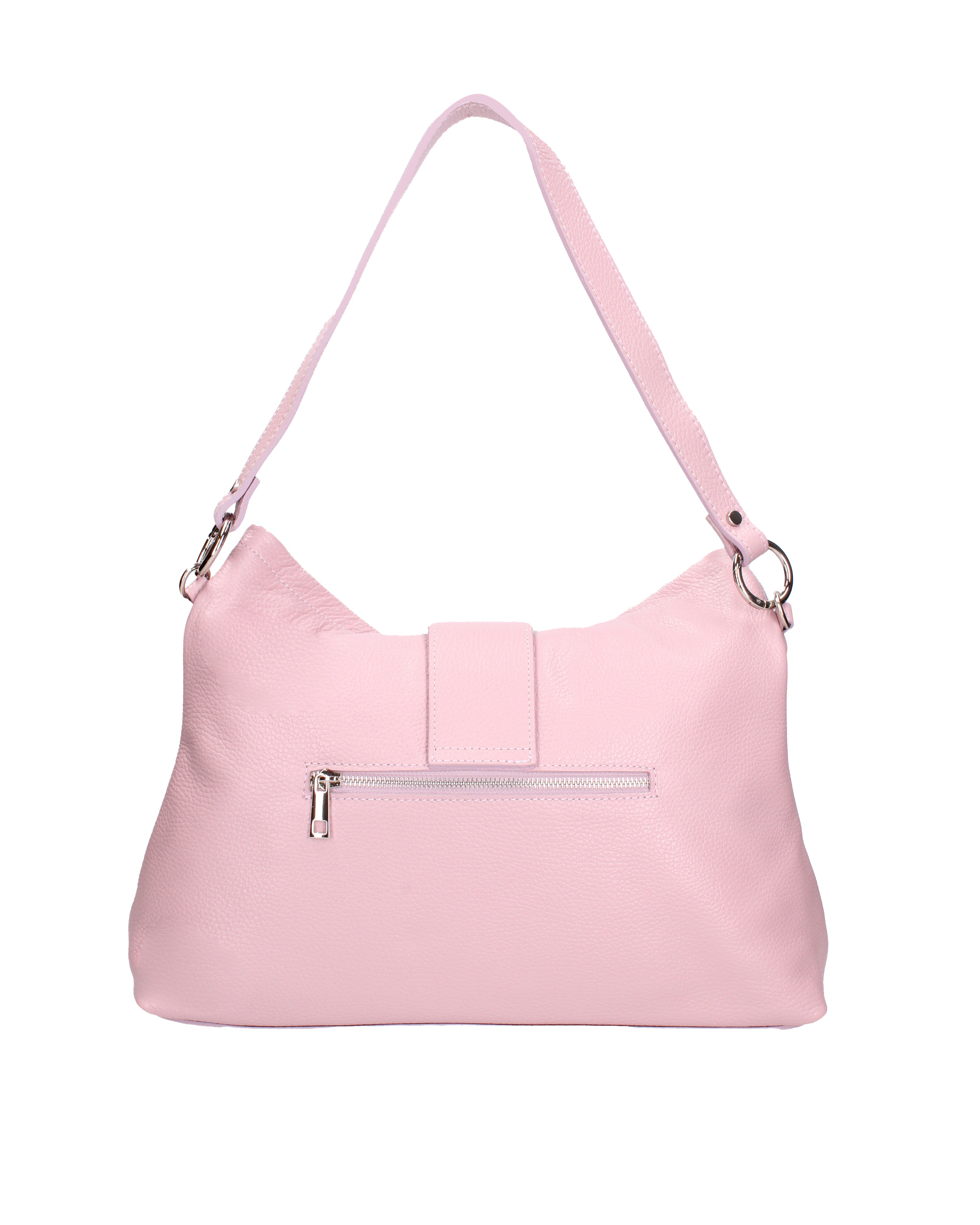 Grace Borsa a spalla da donna Vera pelle 07158-D56 PINK Viola Castellani