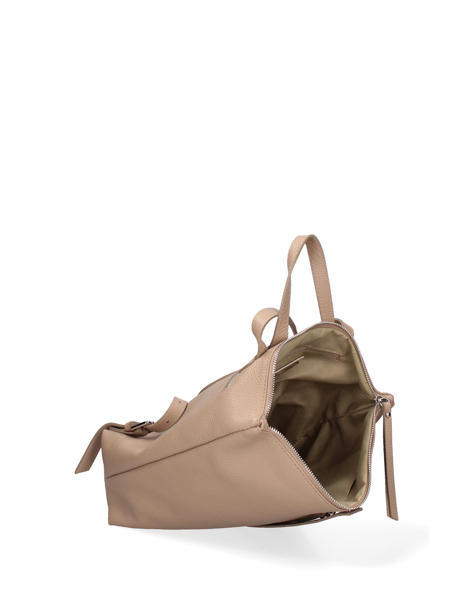 Borsa a mano da donna Vera pelle 07137-D05 CAPPUCCINO Roberta Rossi