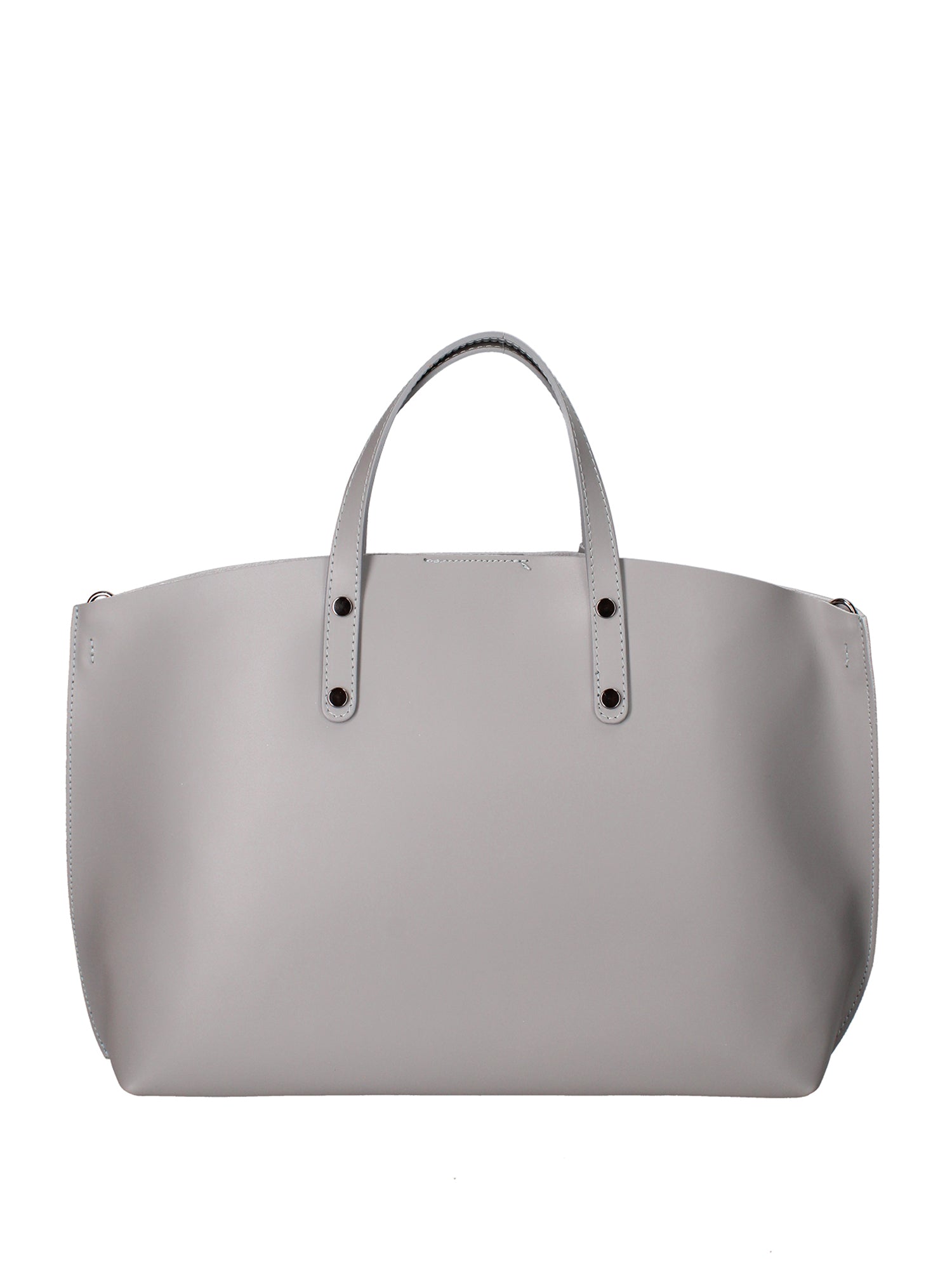 Lumena Borsa a mano da donna Vera pelle 2094-L219 GRIGIO Gave Lux