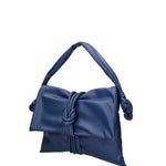 Borsa a spalla da donna Vera pelle 07172-S22 BLUETTE Viola Castellani