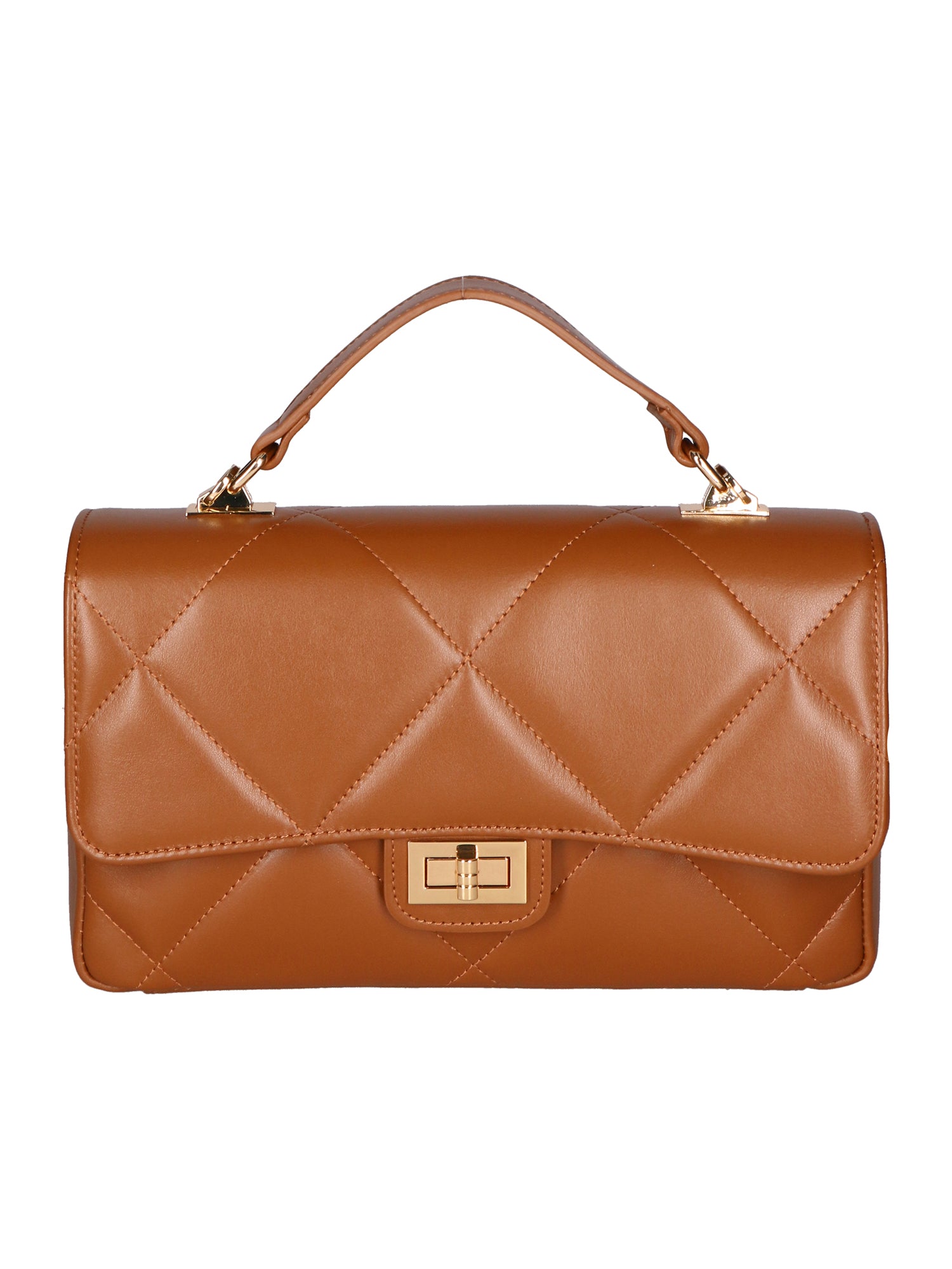 Vita Borsa a spalla da donna Vera pelle 06879-S17 CUOIO SCURO Gave Lux