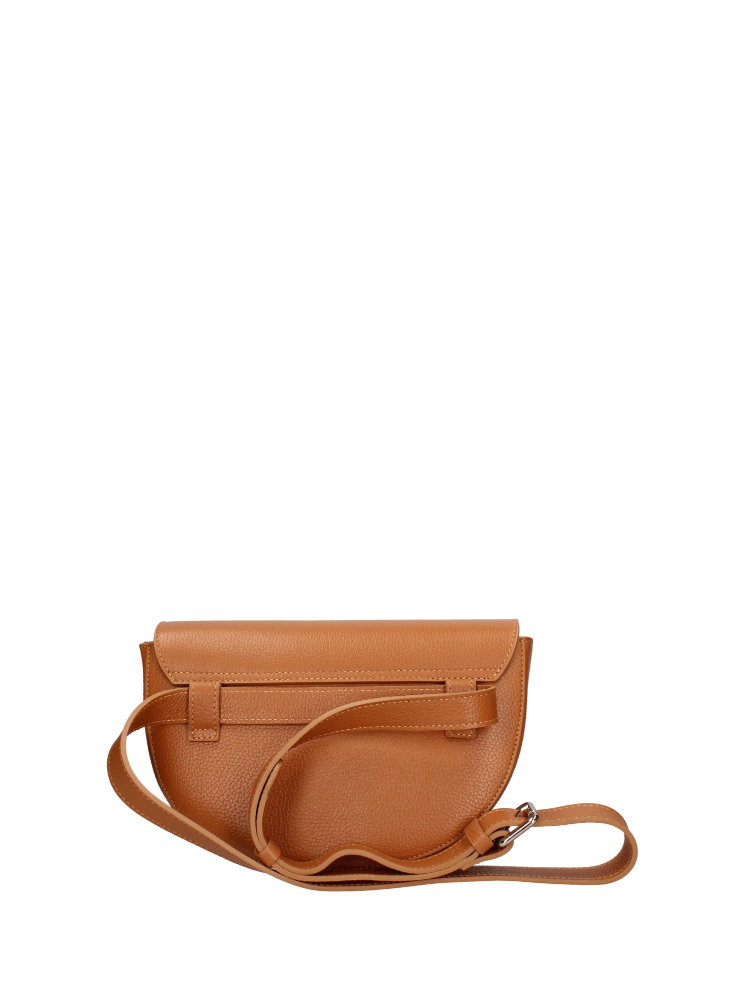 Marsupio da donna in vera pelle Made in Italy 07218-D44 CUOIO Roberta Rossi
