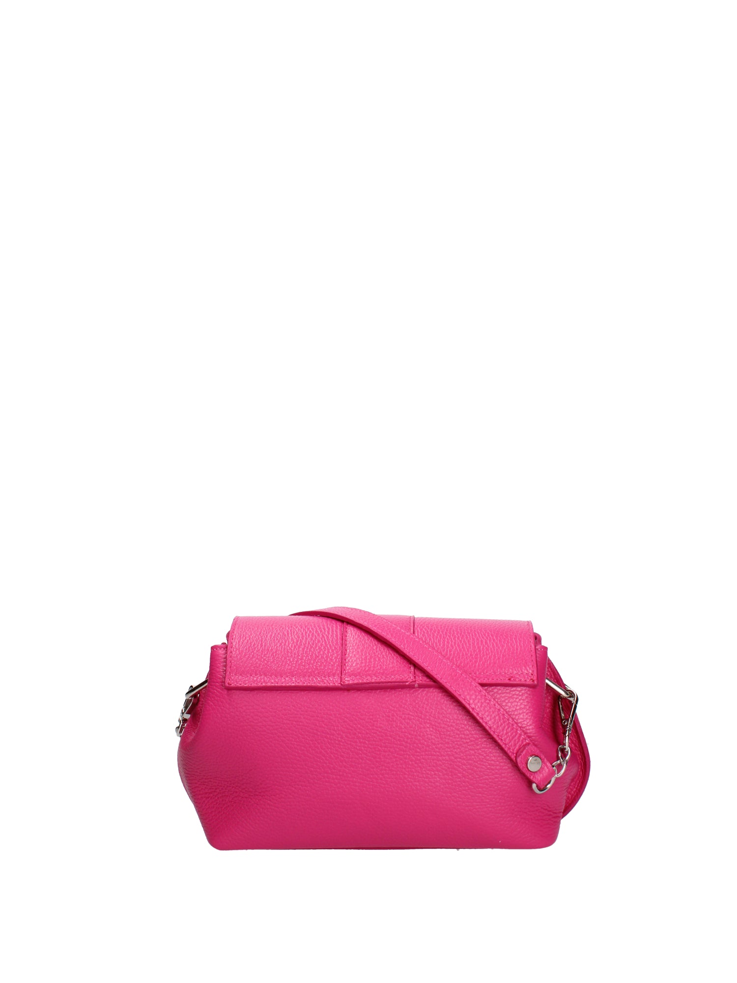 Borsa a tracolla da donna Vera pelle 07143-D02 FUXIA Roberta Rossi