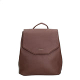 Zaino da donna in ecopelle Casual 640-2-CHOCOLATE Diana&co