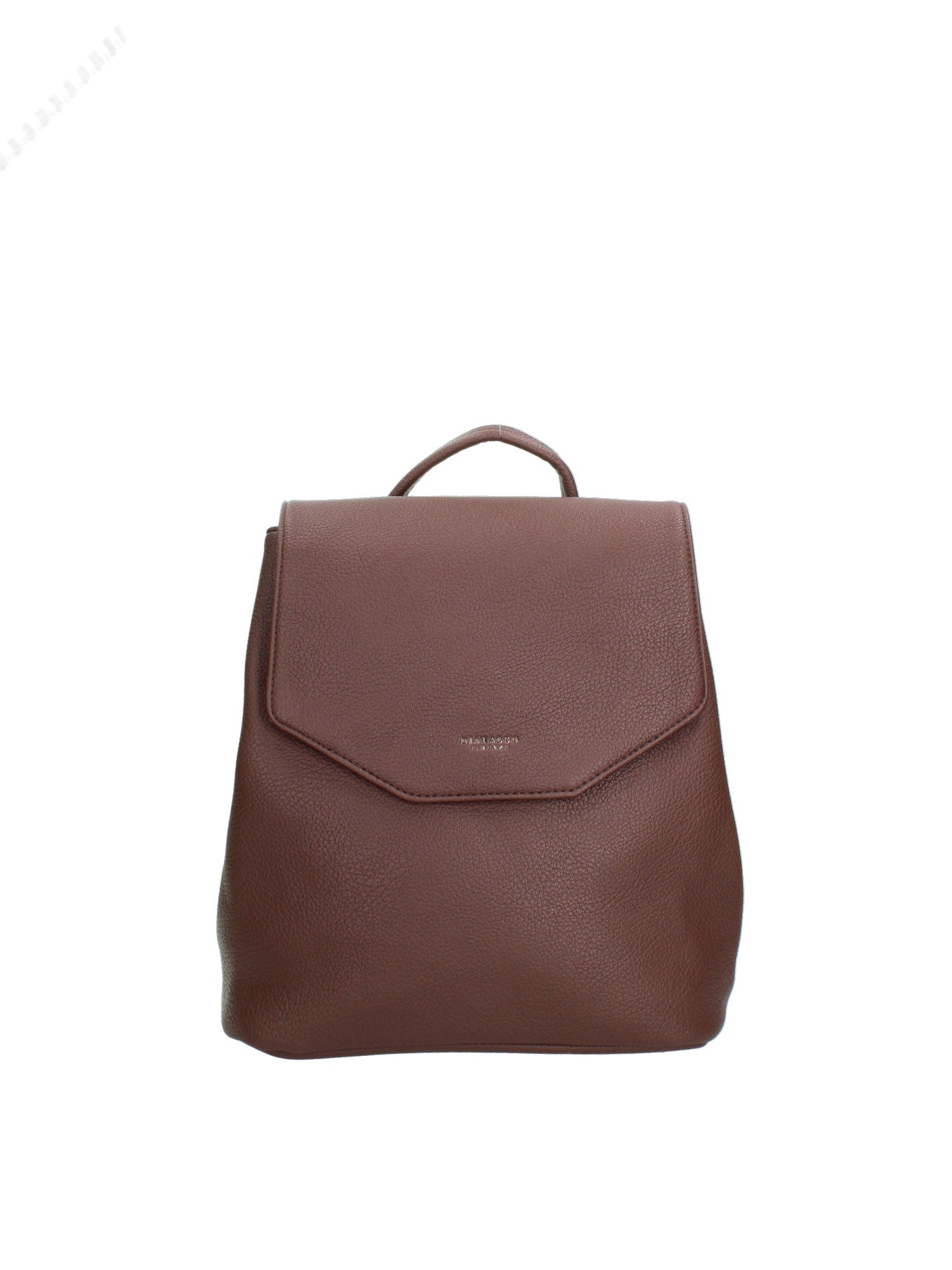 Zaino da donna in ecopelle Casual 640-2-CHOCOLATE Diana&co