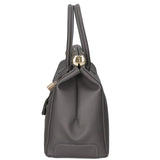 Aleria Borsa a mano da donna Vera pelle 8005-D27 CENERE Gave Lux