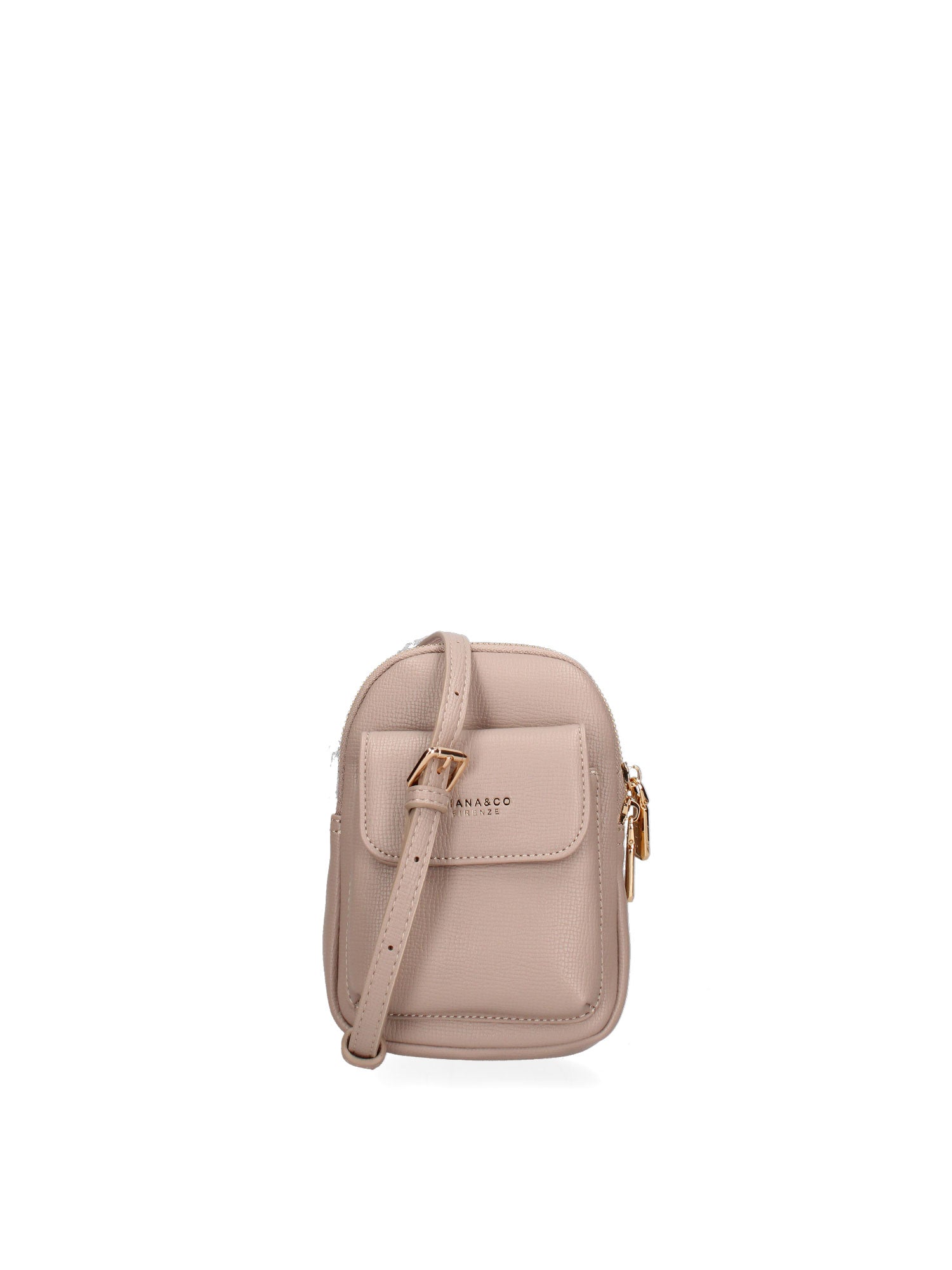 Borsa a tracolla donna Ecopelle e zip 601-1-MARBLE Diana&co
