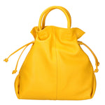 Giada Borsa a mano da donna 100% pelle 05837-D504 YELLOW Gave Lux