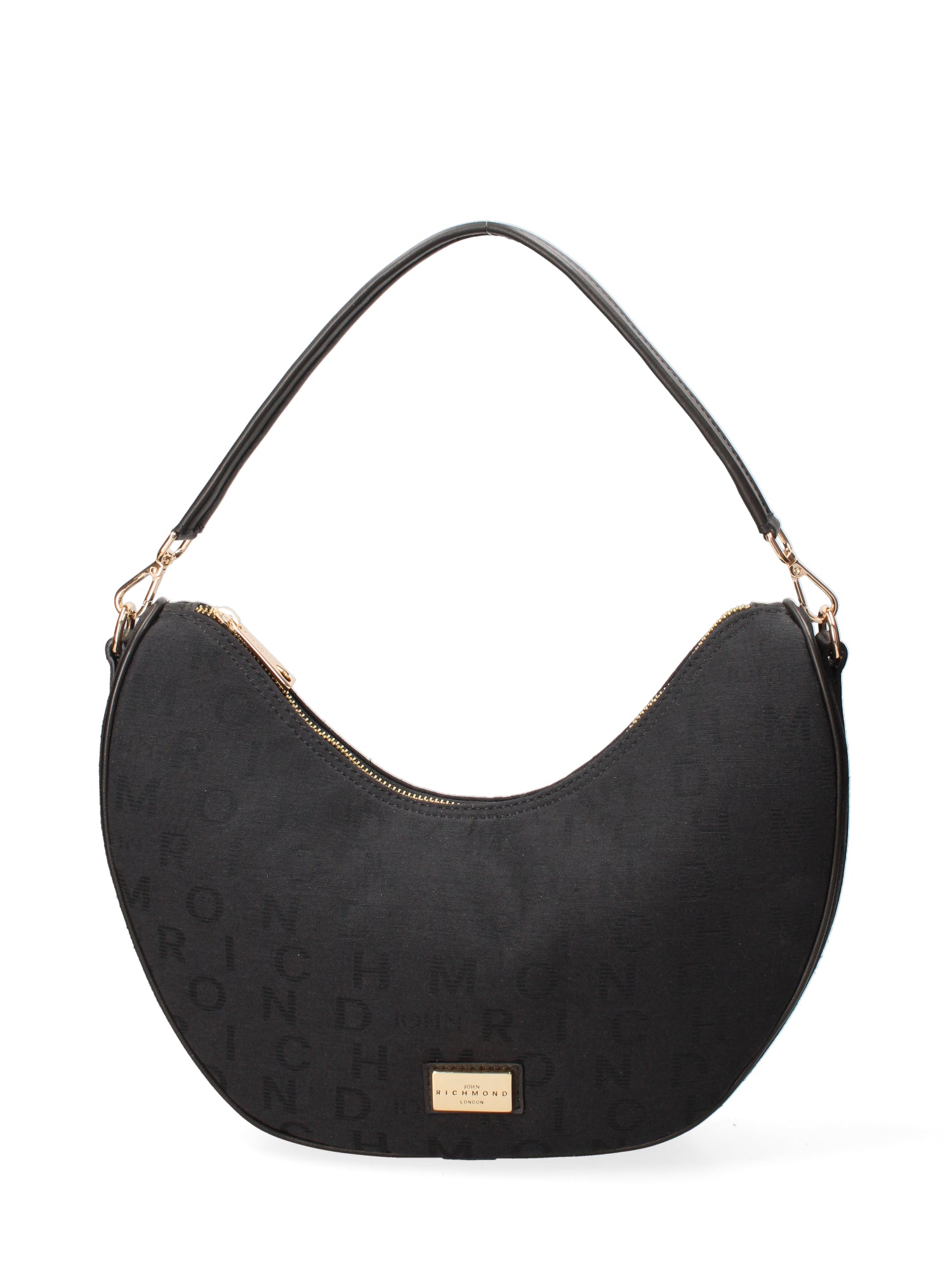 Borsa a spalla da donna 100% Tessuto JR-W-1162LTP-BLACK-GOLD John Richmond
