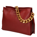 Annalou Borsa a spalla da donna Vera pelle 05417-D10 RUBINO Gave Lux