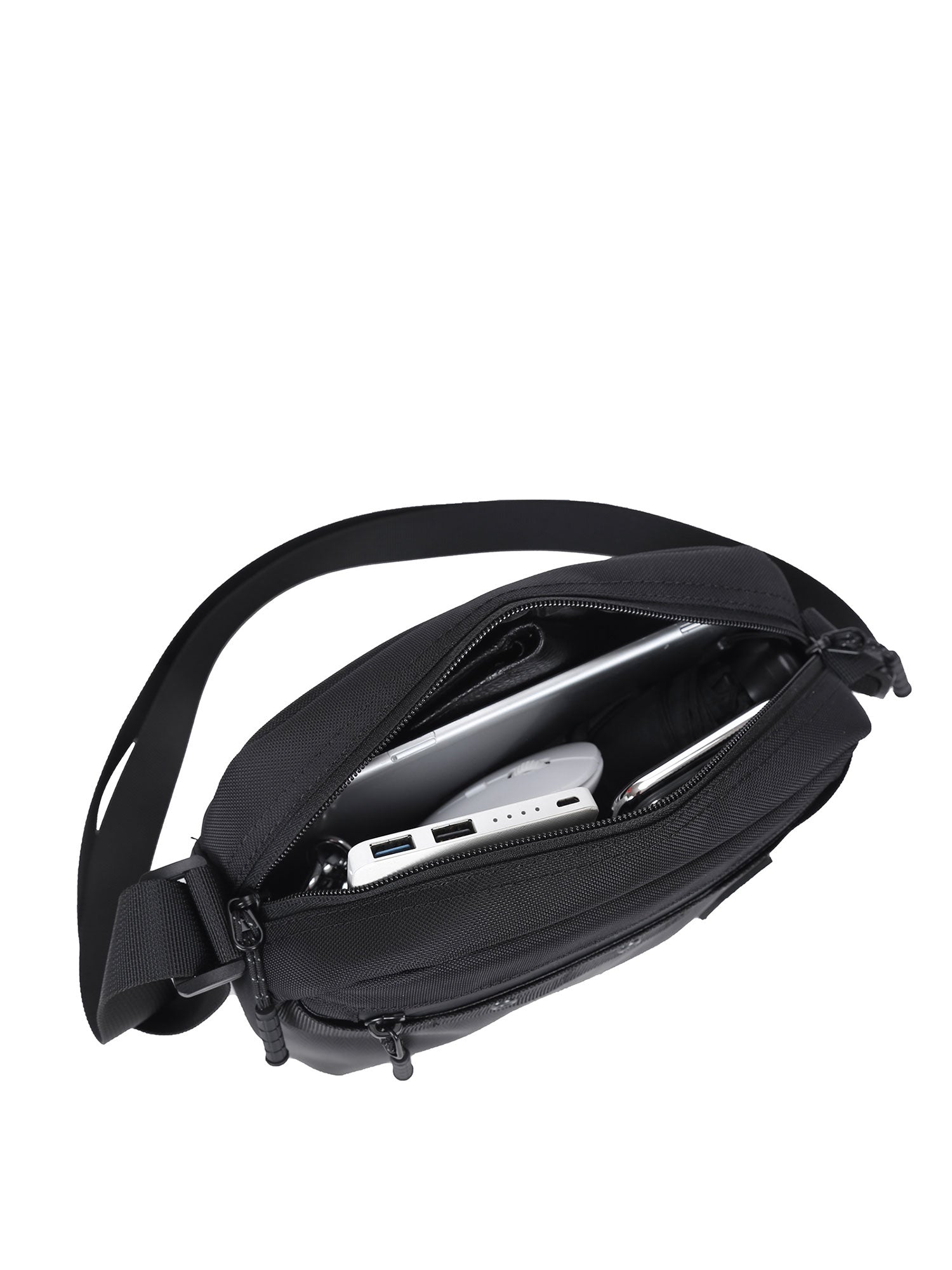 Astraea Elite Borsa a tracolla unisex XK3035-5-BLACK Aoking