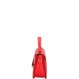 Borsa a mano da donna 100% vera pelle 07202-P 614 ROSSO FERRARI Roberta Rossi