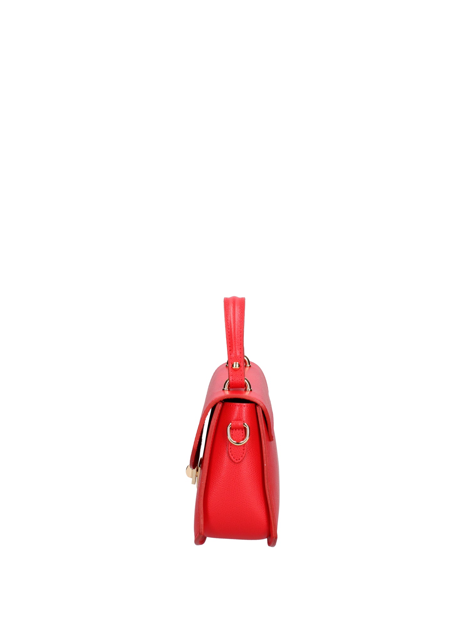 Borsa a mano da donna 100% vera pelle 07202-P 614 ROSSO FERRARI Roberta Rossi