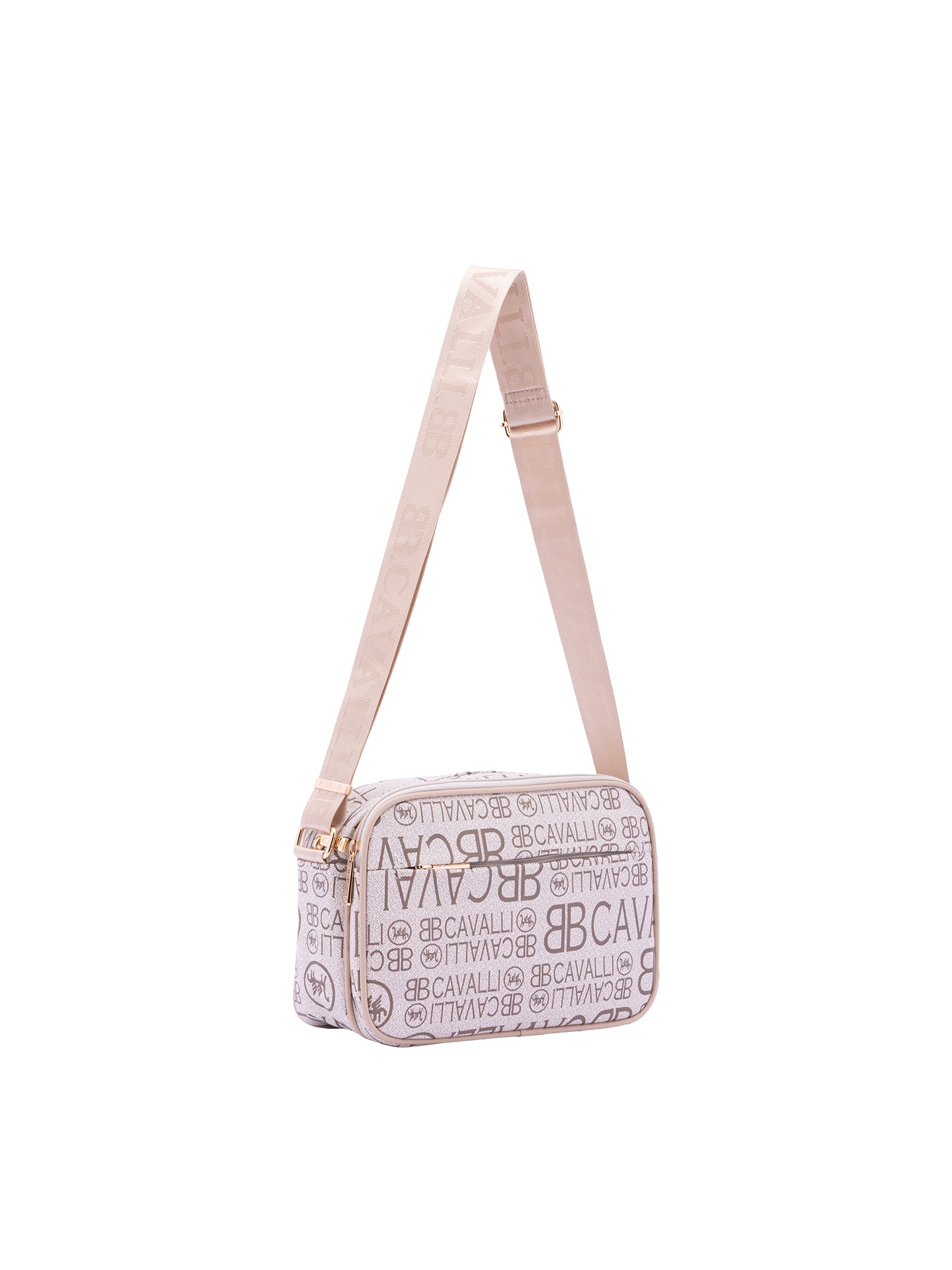 Borsa a tracolla da donna Ecopelle BC1374-ALBICOCCA B Cavalli