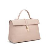Borsa a mano da donna 100% pelle vegana PU 755-2PT-NUDE Diana&co