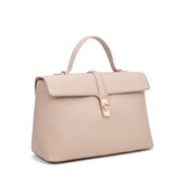 Borsa a mano da donna 100% pelle vegana PU 755-2PT-NUDE Diana&co