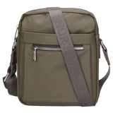 Borsa a tracolla uomo 100% PU Leather PCL3015-GREEN Northampton Polo Club