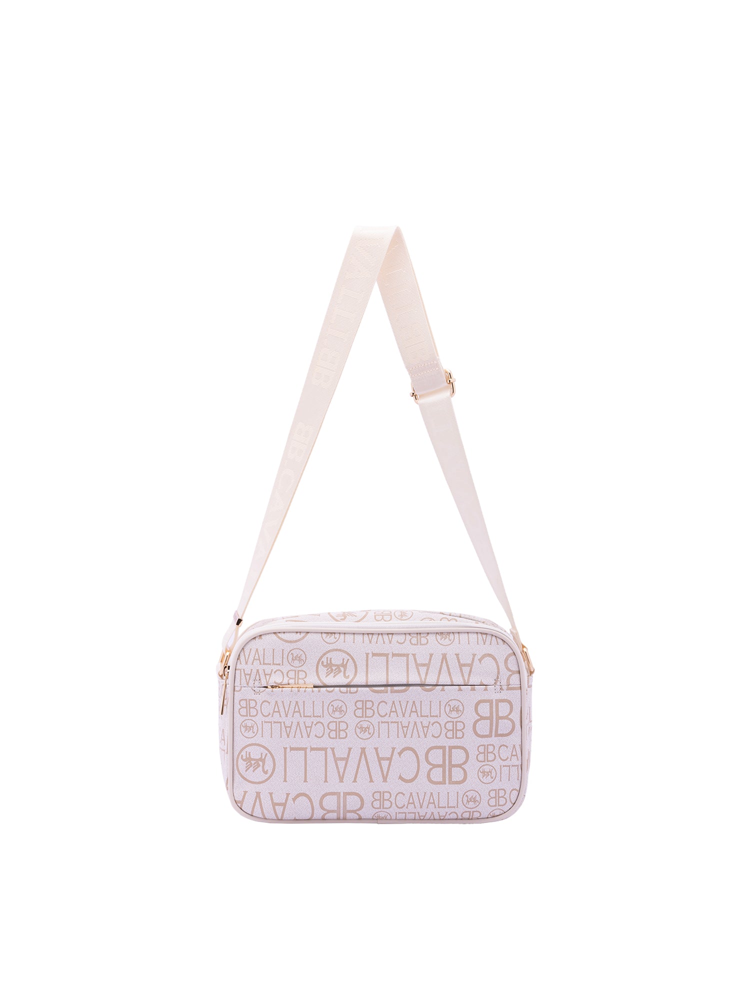 Borsa a tracolla da donna Ecopelle BC1374-OFF WHITE B Cavalli