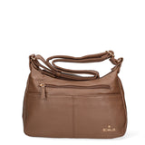 Borsa a spalla da donna Ecopelle BC1345-TAUPE B Cavalli