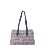 Borsa a spalla da donna Ecopelle BC1369-BLU B Cavalli