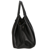 Vincenza Borsa a mano da donna Vera pelle 06898-D28 NERO Gave Lux