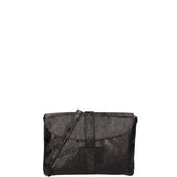 Borsa a mano da donna Vera pelle 07163-L022 NERO Viola Castellani