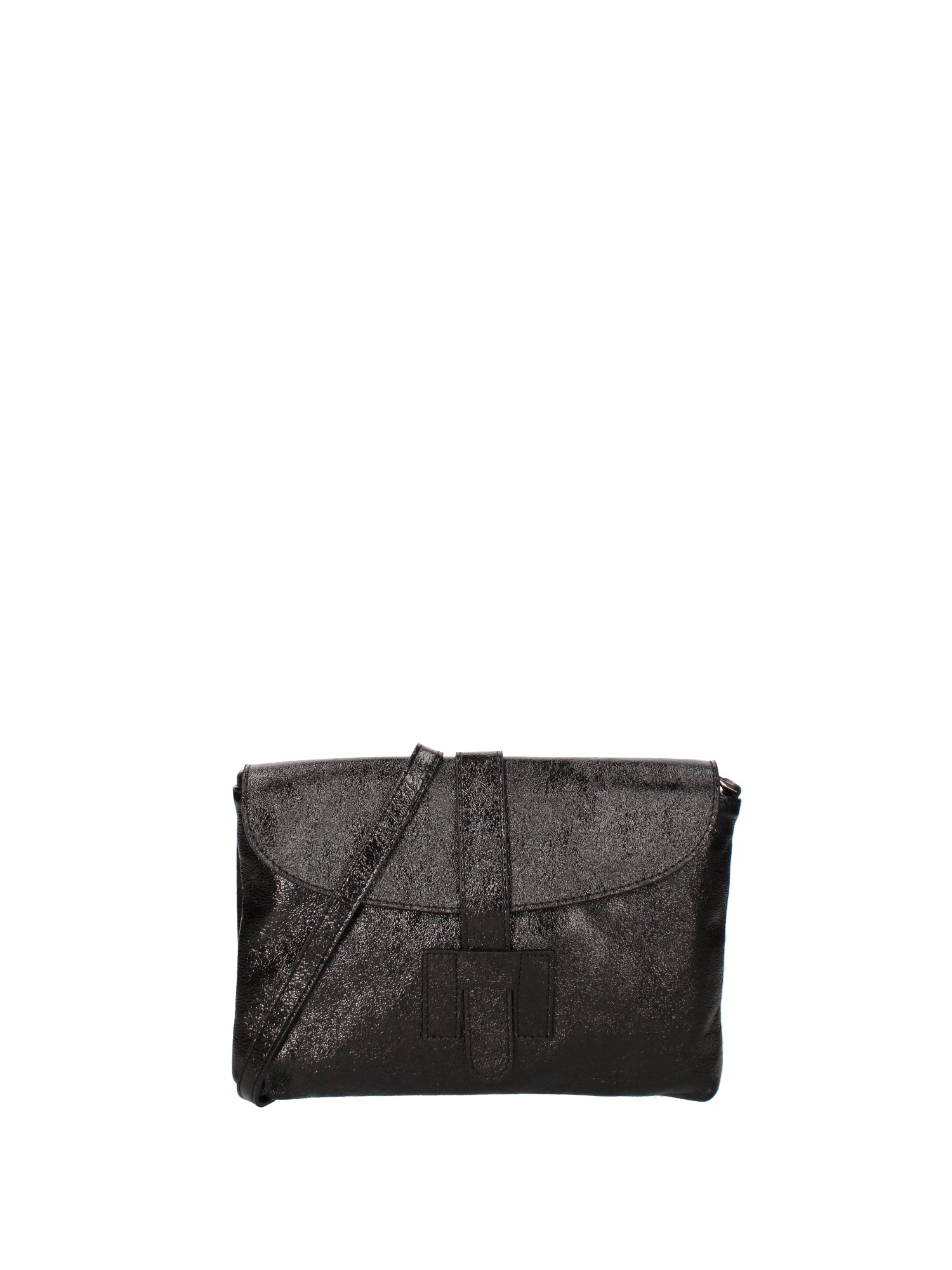 Borsa a mano da donna Vera pelle 07163-L022 NERO Viola Castellani