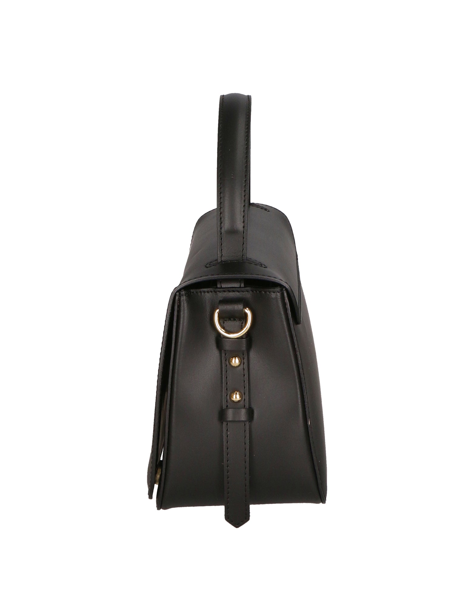 Lucia Borsa a mano da donna 100% pelle 04514-P218 NERO Gave Lux