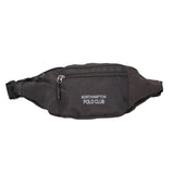Borsa a tracolla uomo Pelle PU e Nylon PCL3147-BLACK Northampton Polo Club