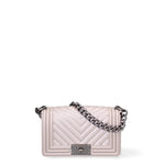Borsa a mano da donna 100% Pvc FLAT-S 24-STONE - SATIN CDF Marc Ellis