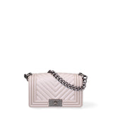 Borsa a mano da donna 100% Pvc FLAT-S 24-STONE - SATIN CDF Marc Ellis