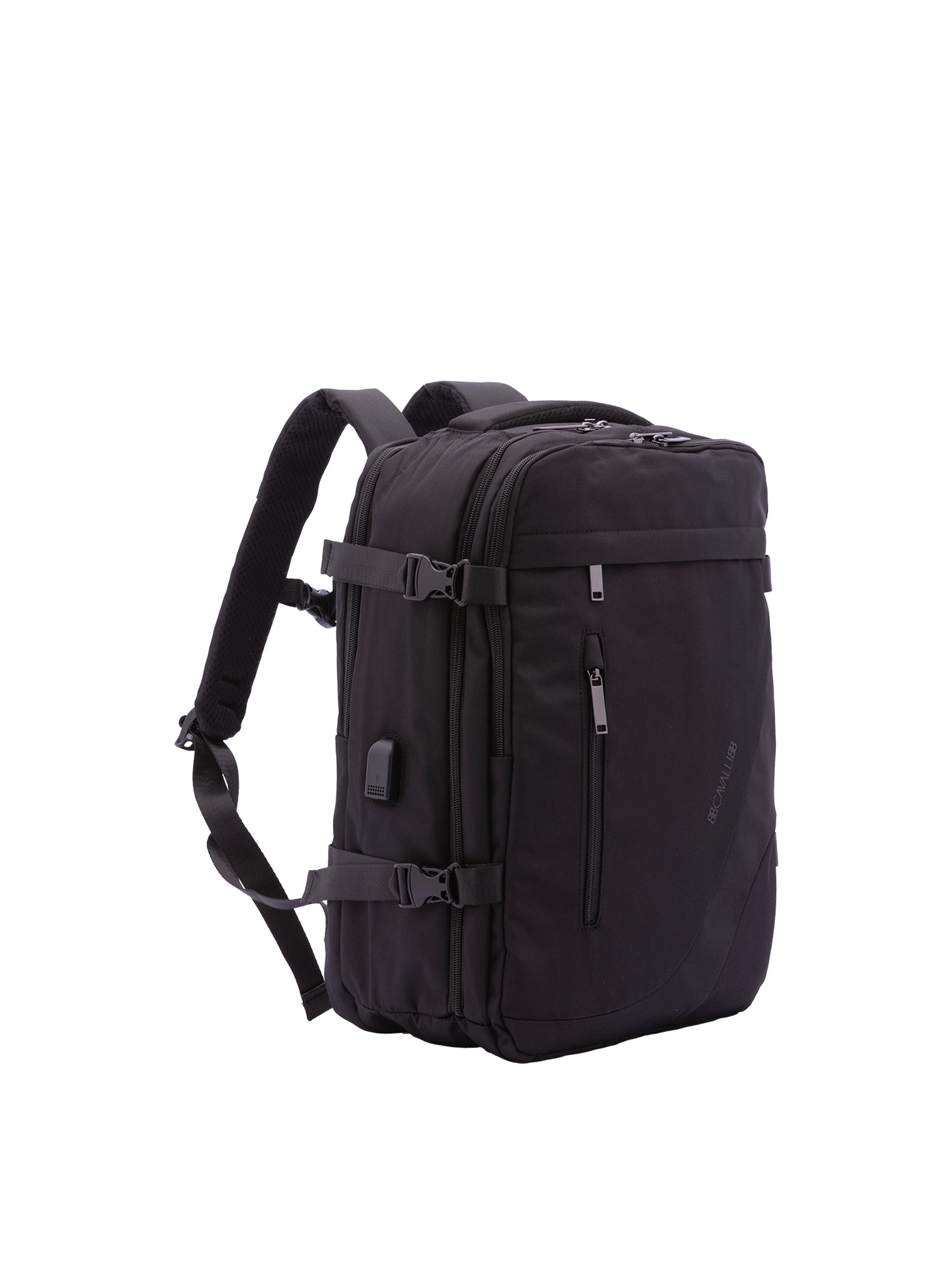 Zaino da uomo in poliestere Casual BC1332-NERO B Cavalli