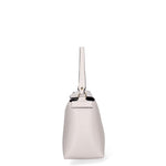 Borsa a spalla da donna Vera pelle 07154-D86 GRIGIO PERLA Roberta Rossi